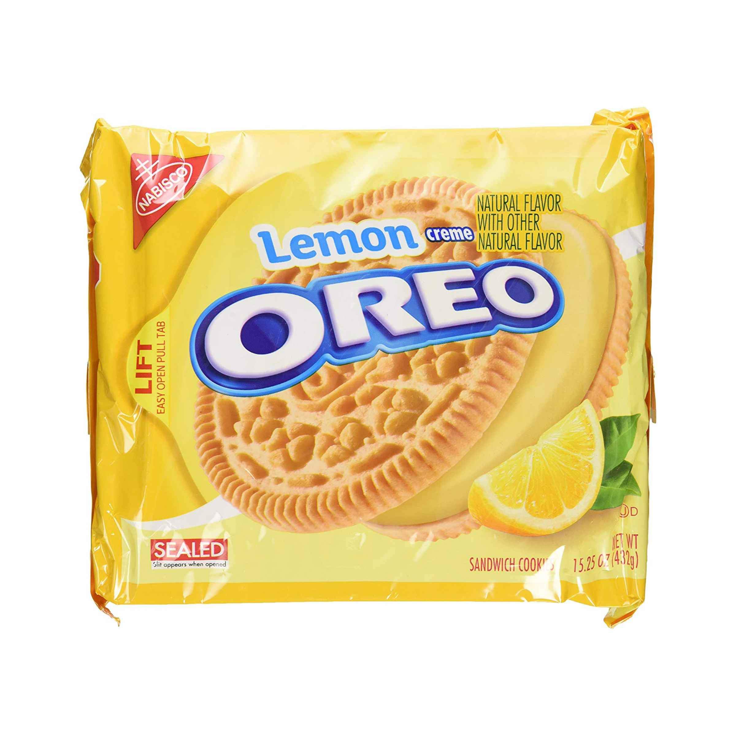 Oreo Lemon Creme, biscotti al cioccolato e crema al limone nel formato maxi