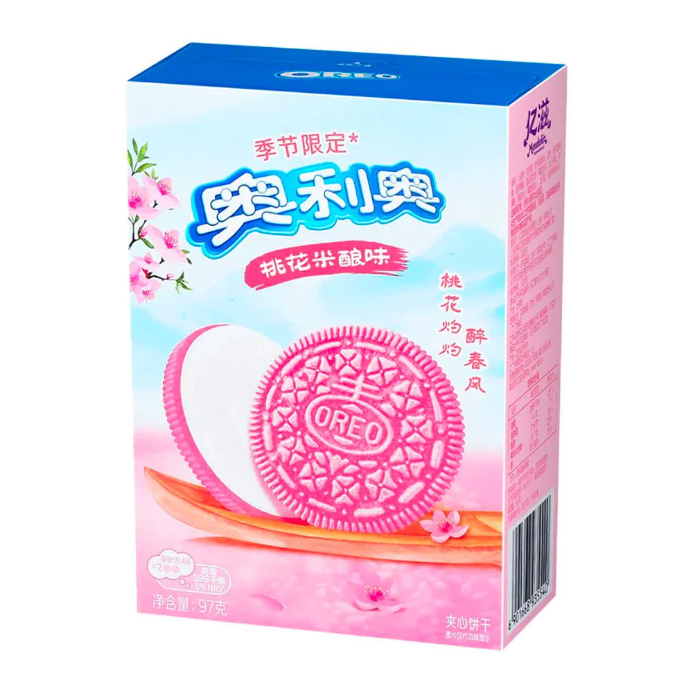 Oreo Sakura, biscotti al gusto di fiori di ciliegio da 97g