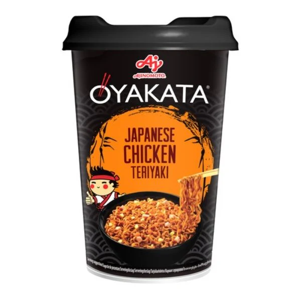 Oyakata Japanese Chicken Teriyaki, noodles al sapore di polloalla salsa teriyaki 96g