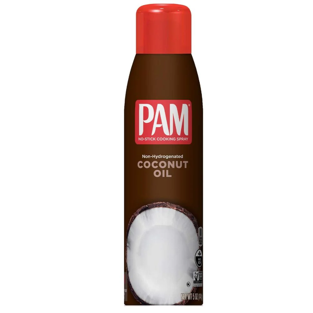 Pam Coconut Oil Cooking Spray, condimento spray al cocco da 141g