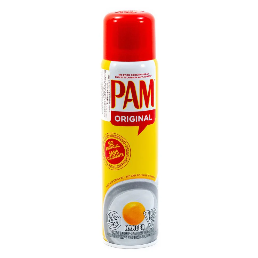 Pam Original Cooking Spray, condimento spray all'olio di canola da 170g