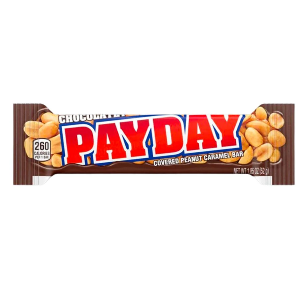 Pay Day Chocolatey, barretta alle arachidi con cioccolato e caramello da 52g
