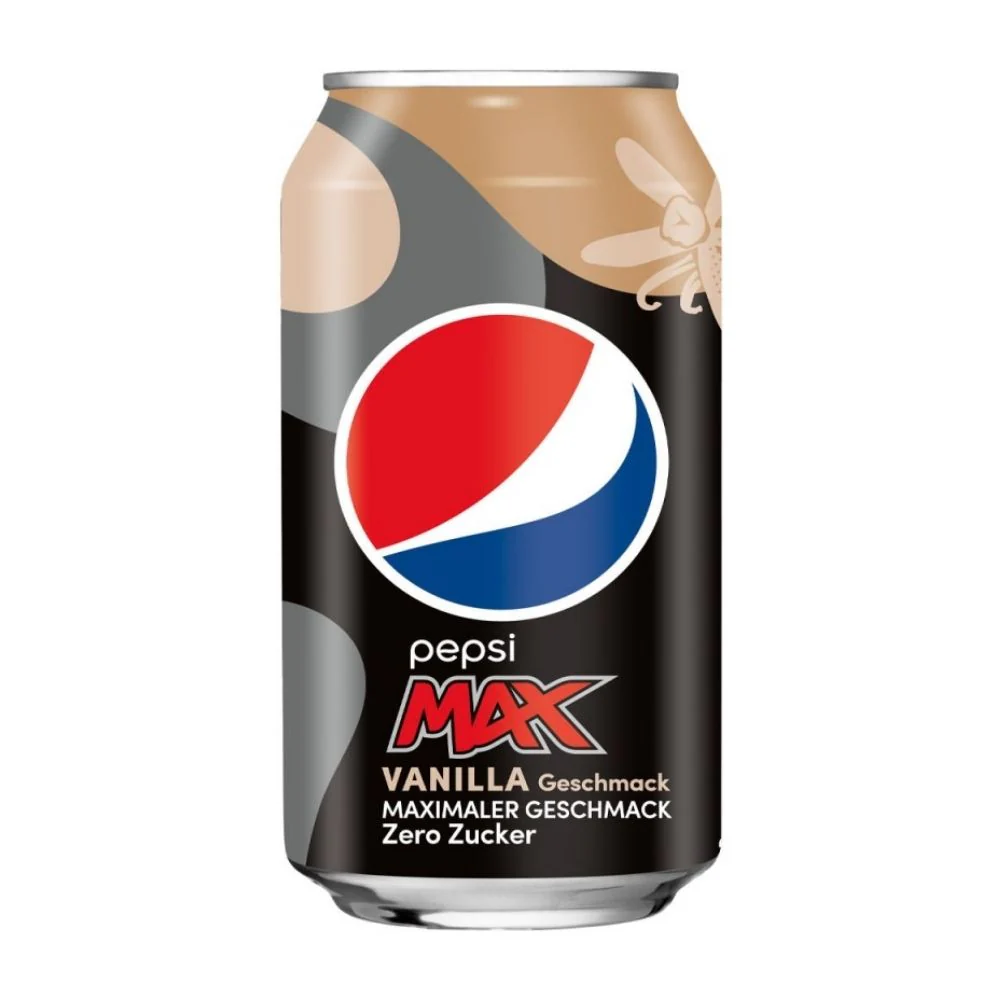 Pepsi Max Vanilla, bevanda alla vaniglia zero zuccheri da 330ml