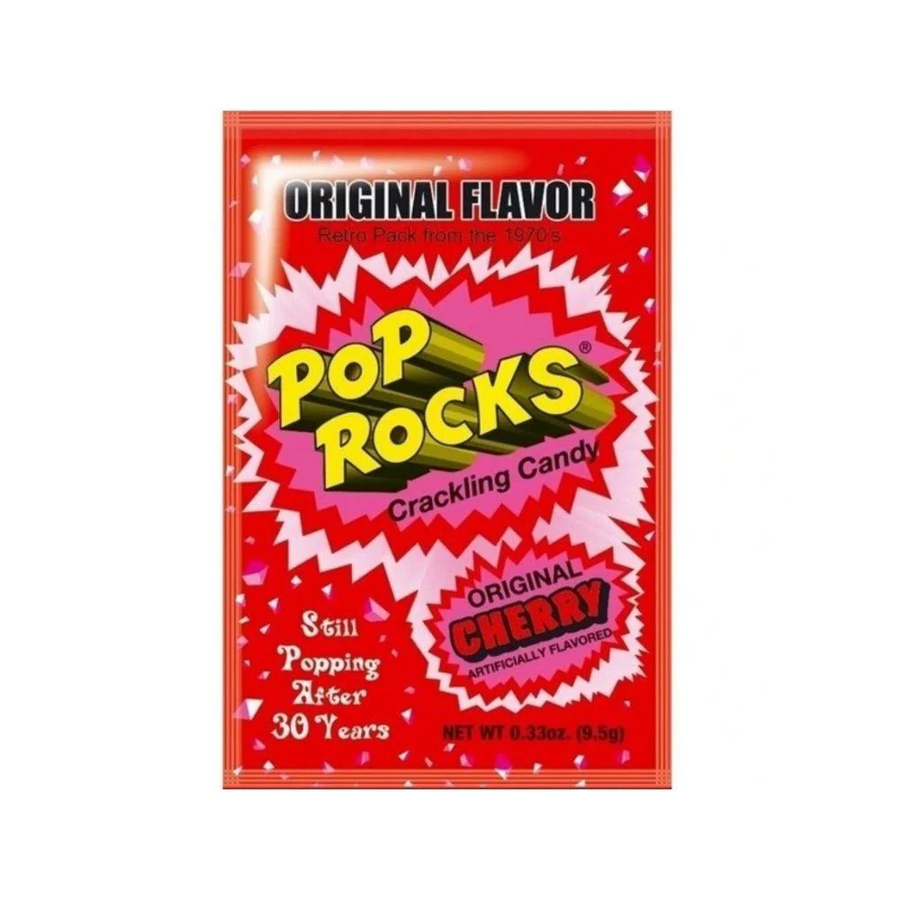 Pop Rocks Original Cherry, caramella alla ciliegia da 9.5g