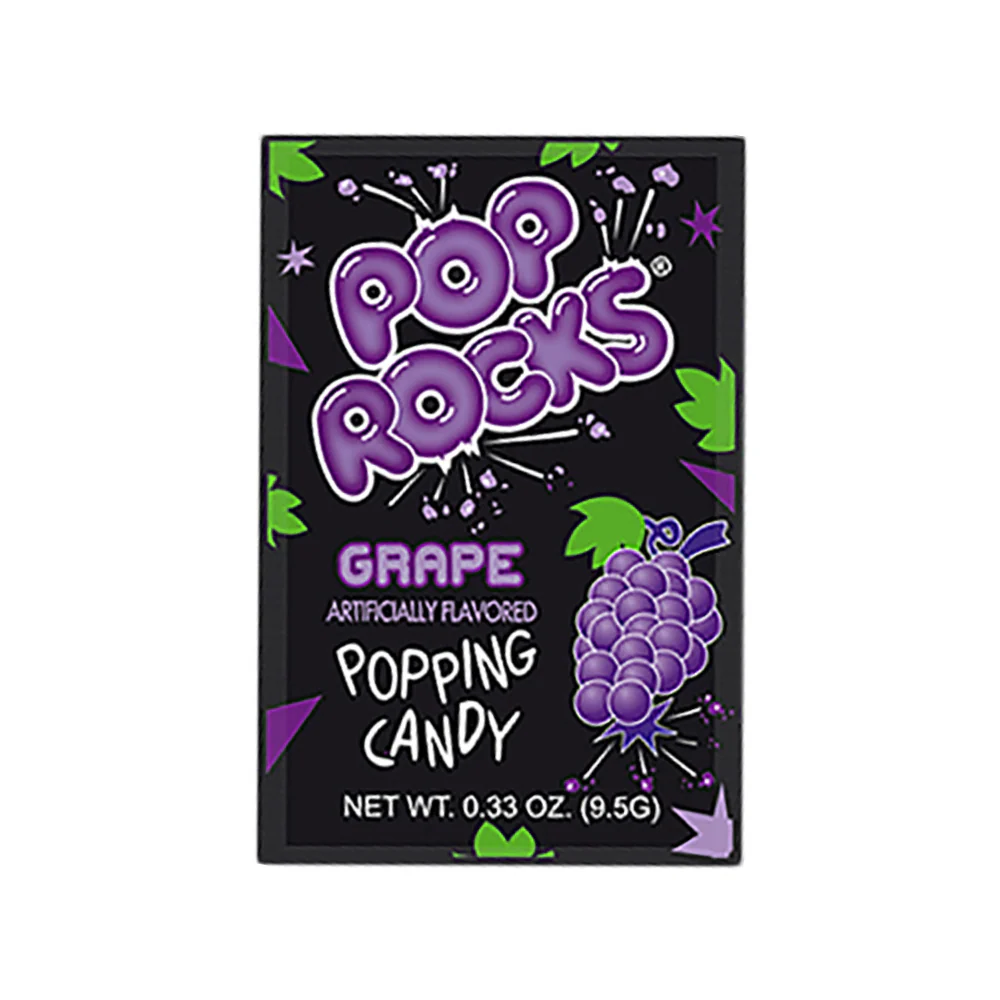 Pop Rocks Grape, caramella al gusto di uva da 9.5g