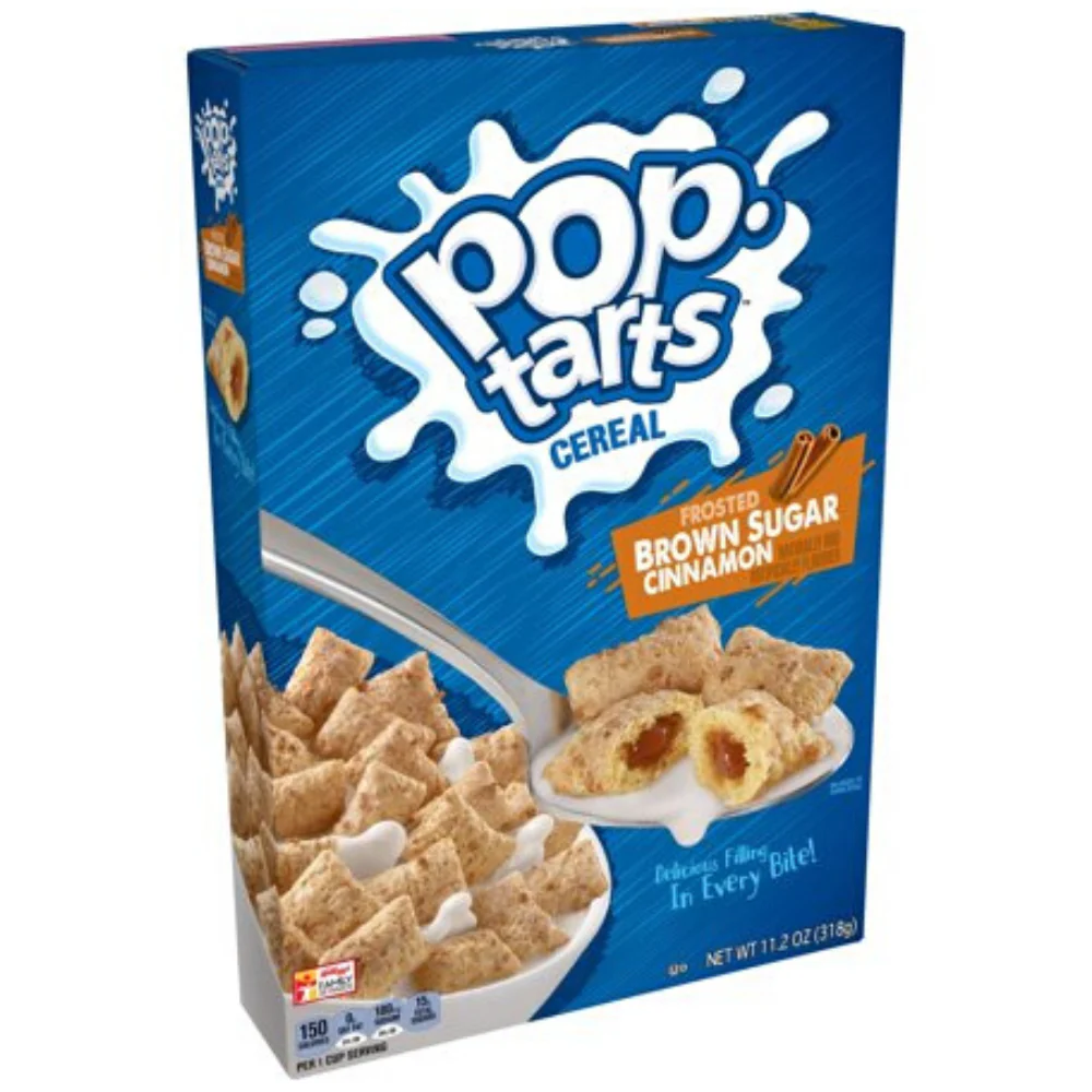 Pop Tarts Cereal Brown Sugar Cinnamon, cereali alla cannella da 318g