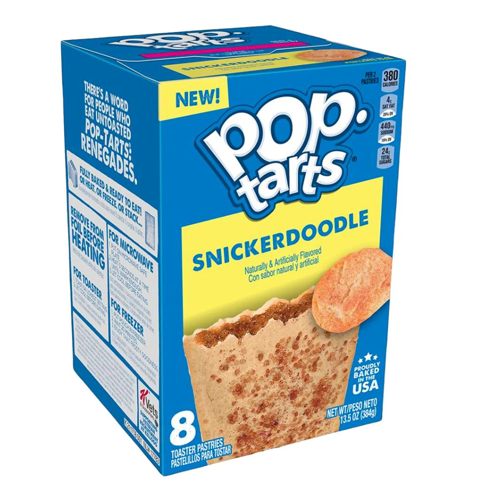 Pop Tarts Snickerdoodle, biscotti ripieni di Snickerdoodle da 385g
