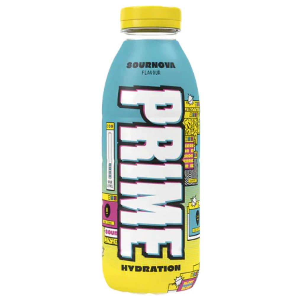 Prime Hydration Sournova, bevanda aromatizzata al gusto di frutta da 500ml