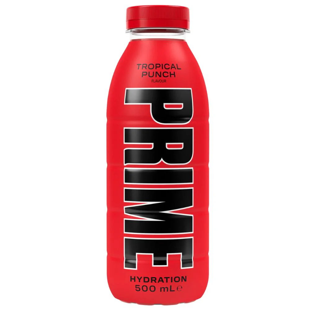 Prime Hydration Tropical Punch, bevanda aromatizzata al gusto di frutta da 500ml