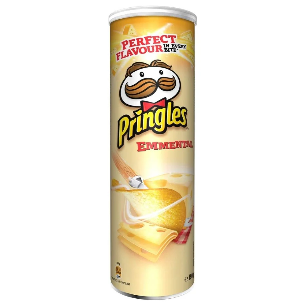 Pringles Emmental, patatine al gusto di Emmental da 200g