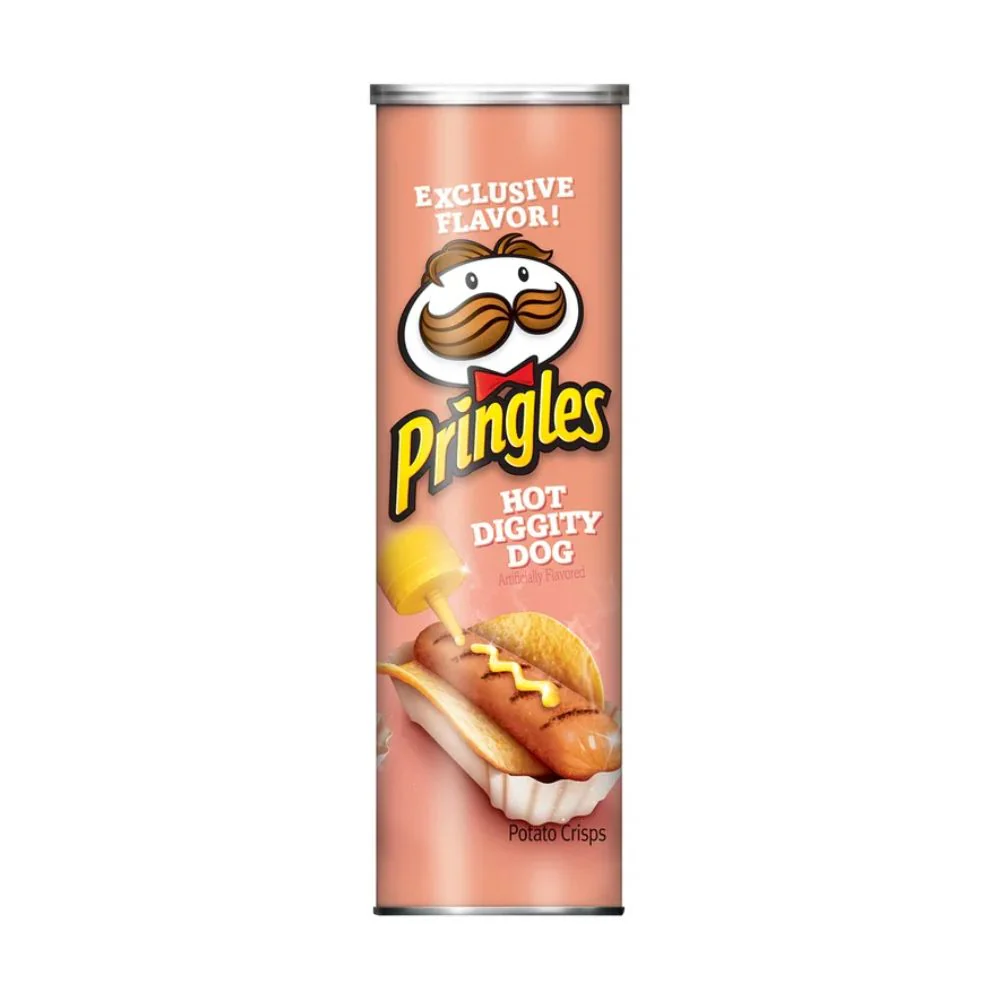 Pringles Hot Diggity Dog, patatine all'hot dog da 158g