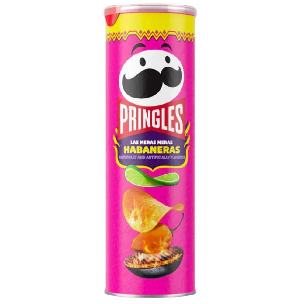 Pringles Las Meras Meras Habaneras, patatine piccanti al gusto di habanero da 158g