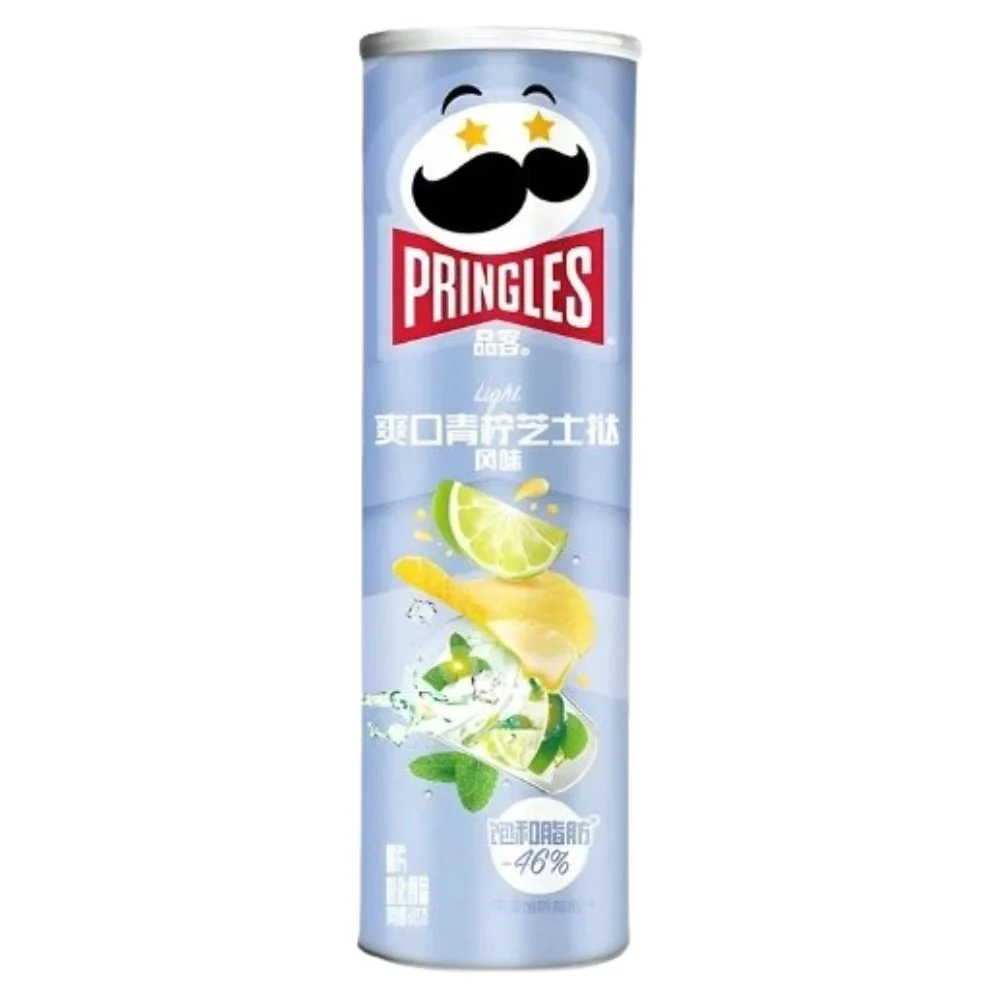 Pringles Lime & Tart, patatine al gusto di lime da 110g