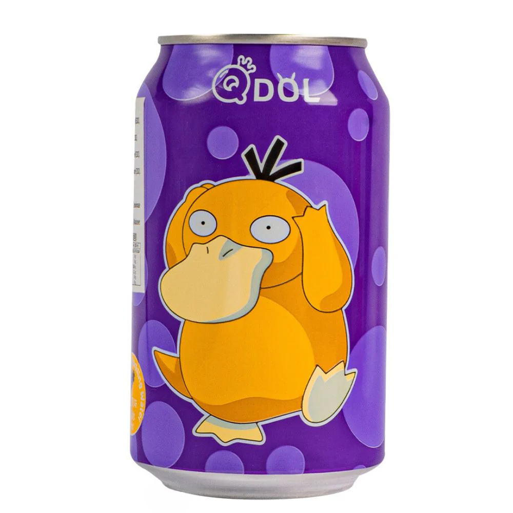 Qdol Psyduck Grape, bevanda all'uva da 330ml
