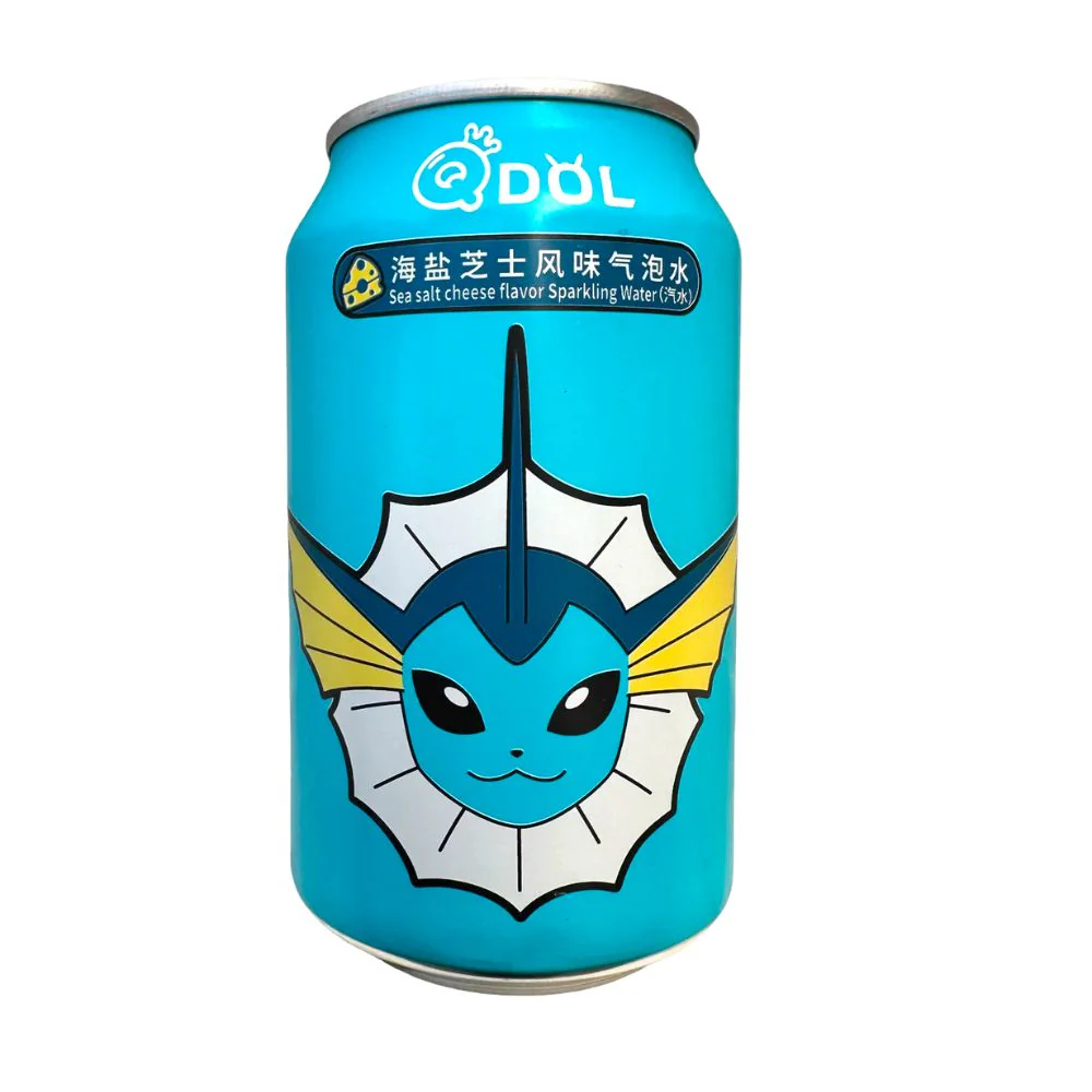 Qdol Vaporeon, bevanda al gusto di formaggio al sale marino da 330ml