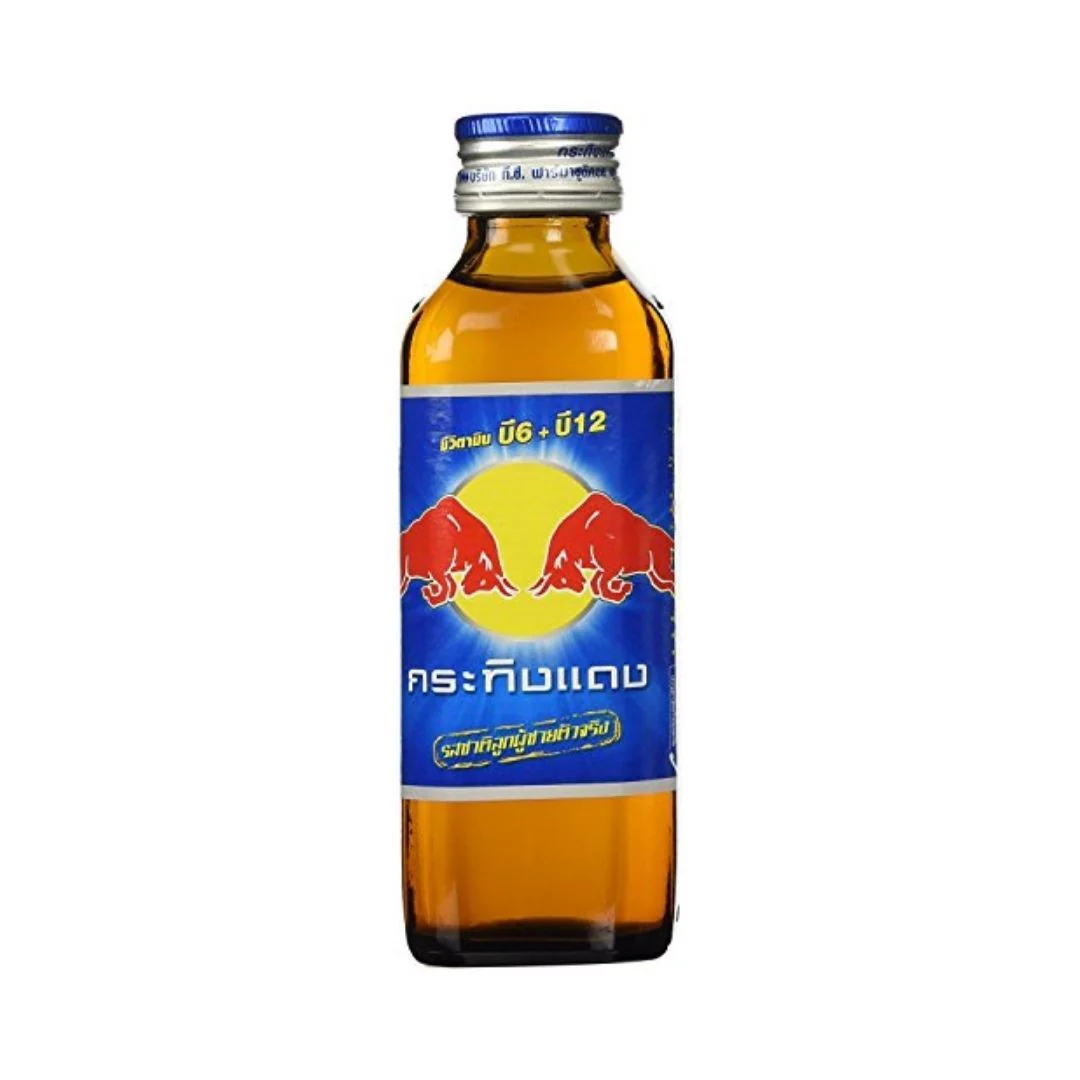 Red Bull Thai Krating Daeng Original Energy Drink, enery drink  thailandese da 150ml