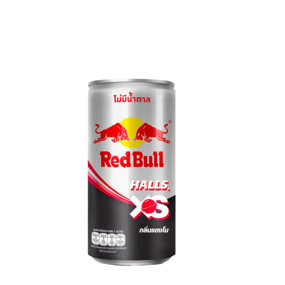 Red Bull Halls Watermelon Flavor Zero Sugar, energy drink all'anguria da 170ml