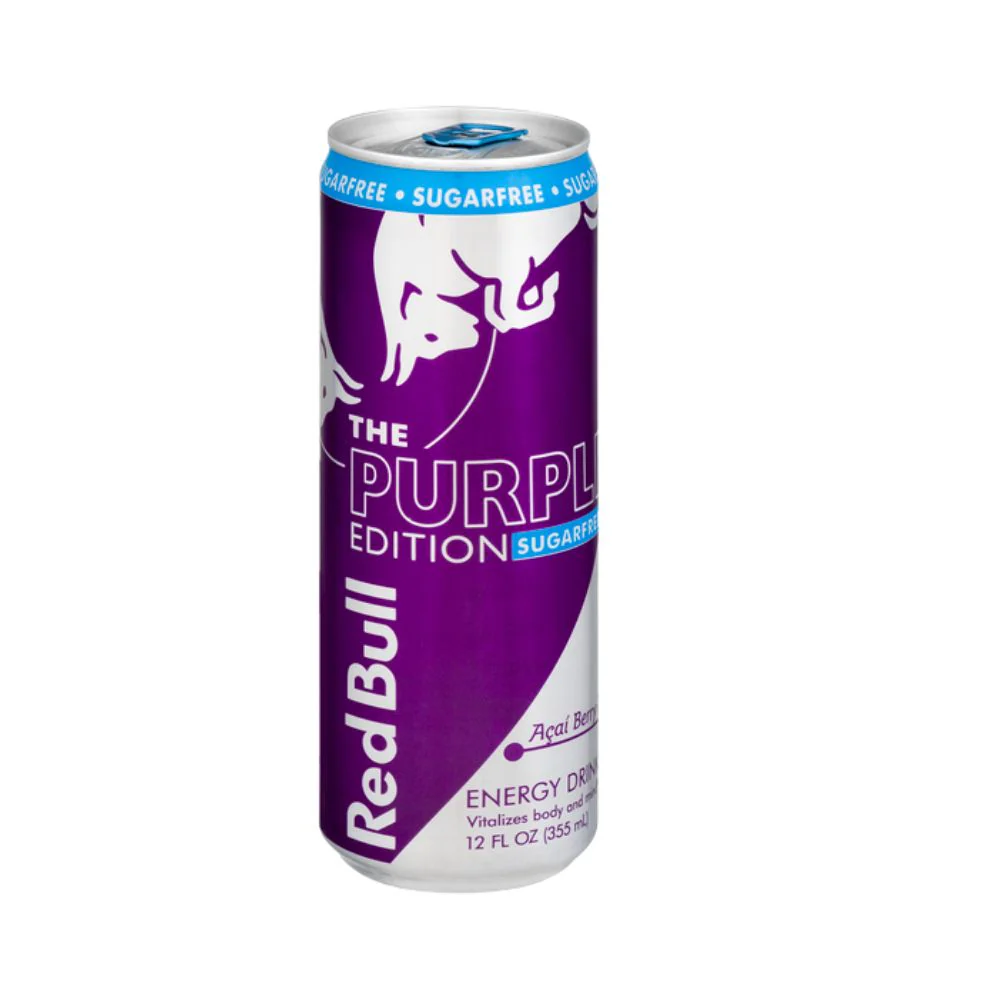 Red Bull The Purple Edition Sugar Free, energy drink alla frutta senza zuccheri da 250ml