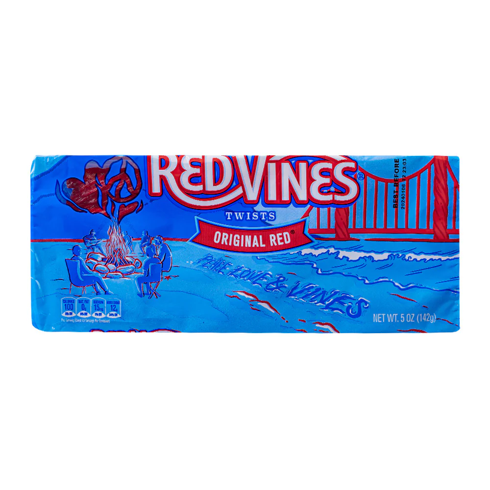 Red Vines Twists Original Red, liquirizie alla fragola nel formato maxi