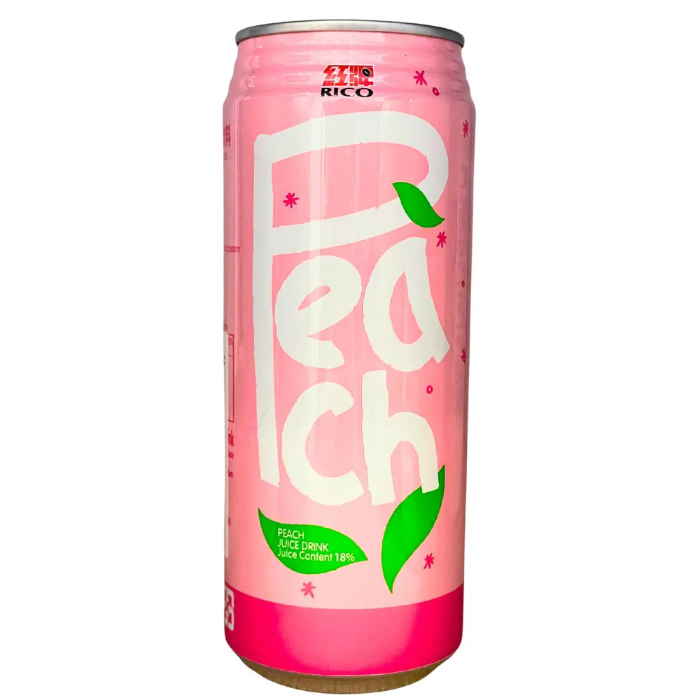 Rico Peach, bevanda alla pesca da 490ml
