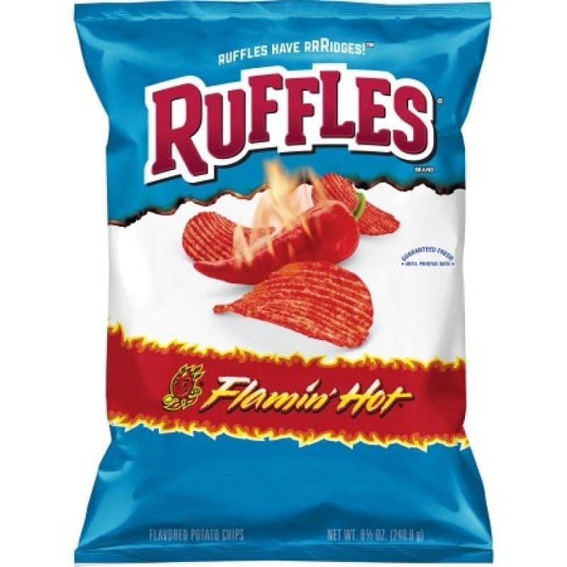 Ruffles Flamin' Hot, patatine piccanti da 184g