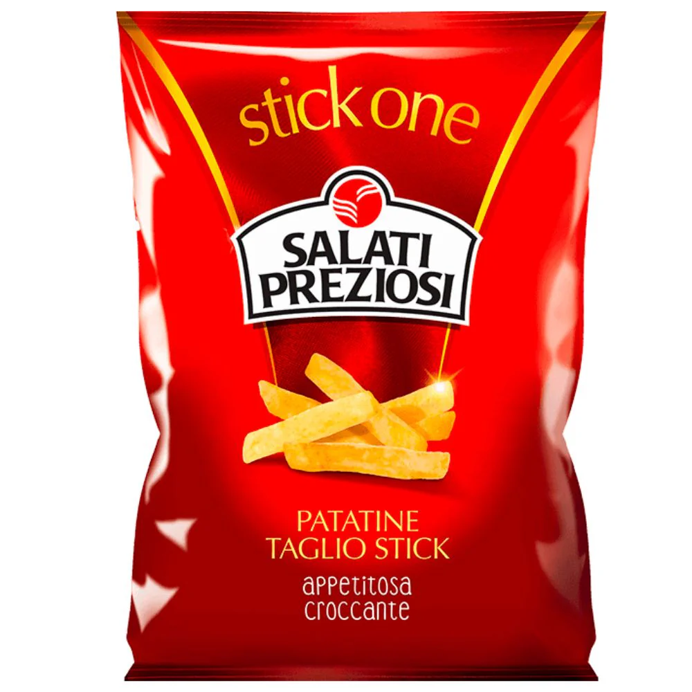 Salati Preziosi Stick One, patatine classiche da 110g
