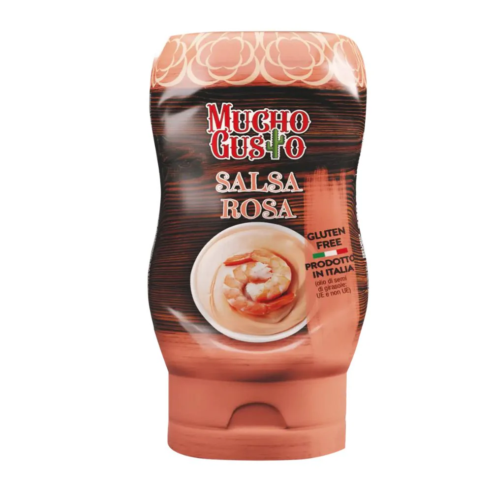 Mucho Gusto Salsa Rosa, salsa a base maionese con pomodoro da 250g