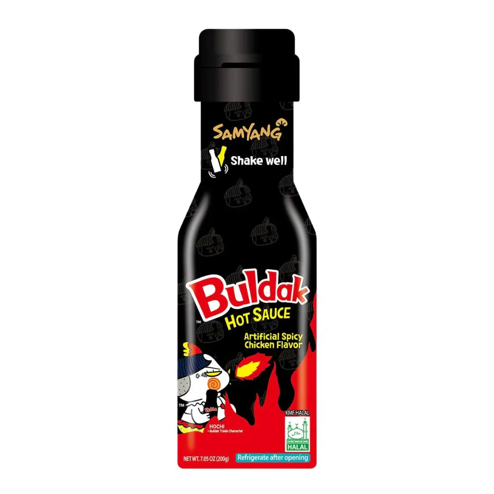 Samyang Buldak Hot Chicken Flavor Sauce, salsa piccante al gusto di pollo da 200g