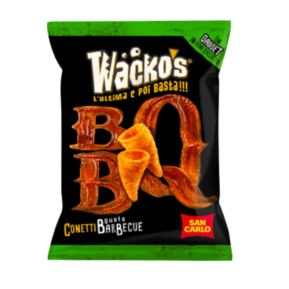 San Carlo Wacko’s BBQ, patatine al barbecue da 55g