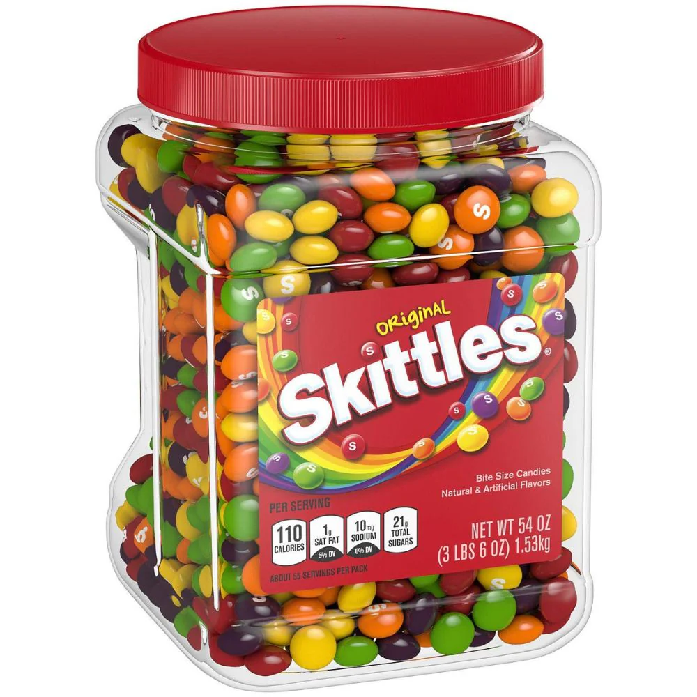 Skittles Jar, caramelle alla frutta da 1.53kg