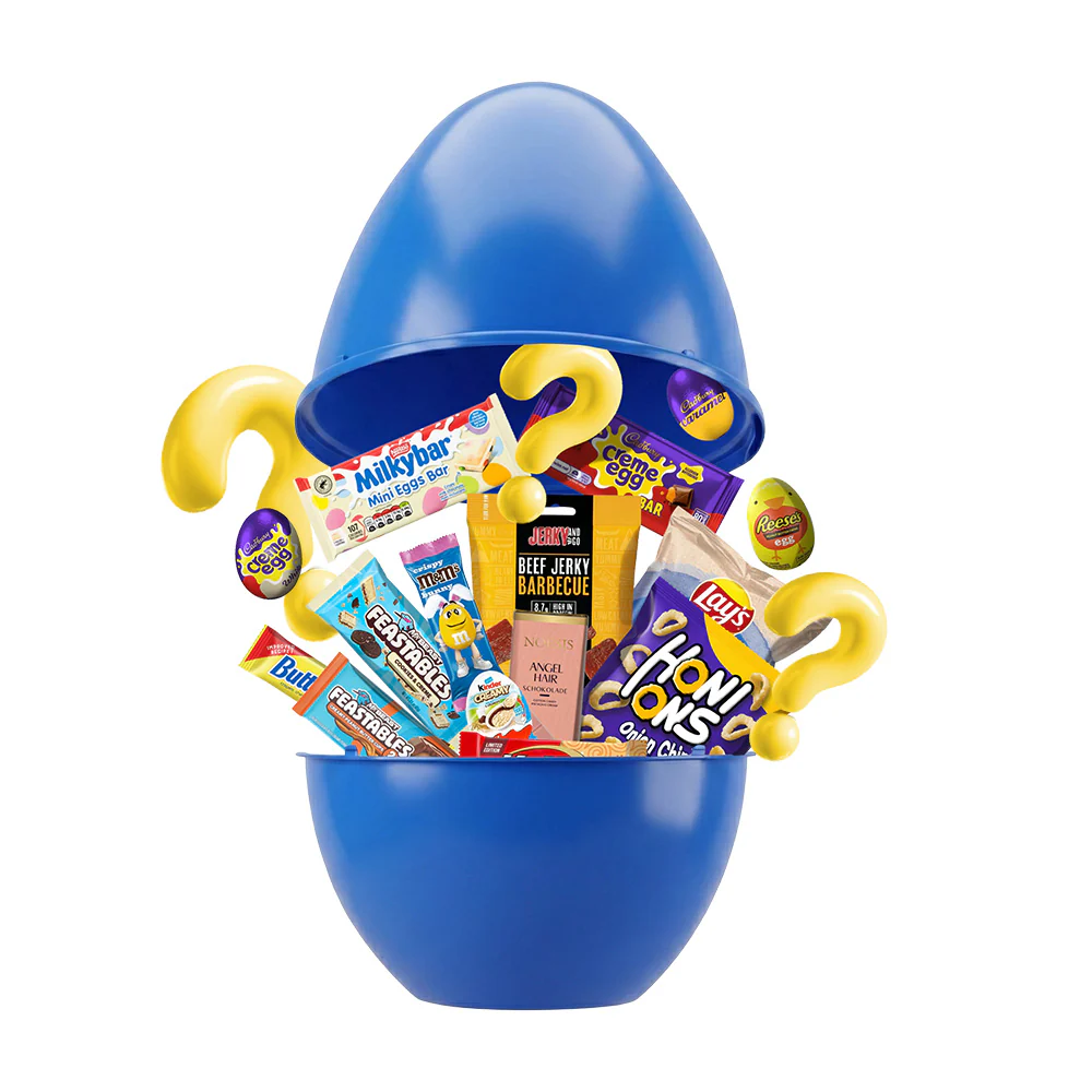 AU Mystery Snack Egg XL, uovo da 30 snack dolci e salati a sorpresa - Image 2