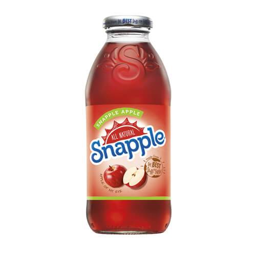 Snapple Apple, bevanda alla mela rossa da 473 ml