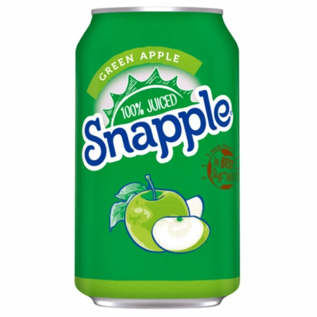 Snapple Green Apple, bevanda alla mela verde da 340 ml