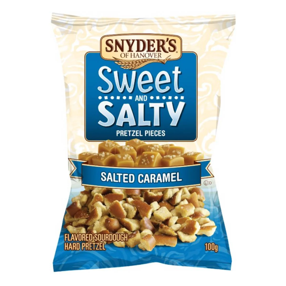 Snyder's Sweet 'n' Salty Pretzel, pretzel salati caramellati da 100g