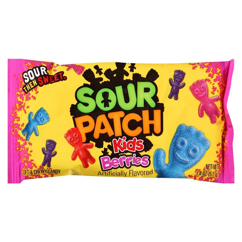 Sour Patch Kids Berries, caramelle gommose ai frutti di bosco da 51g