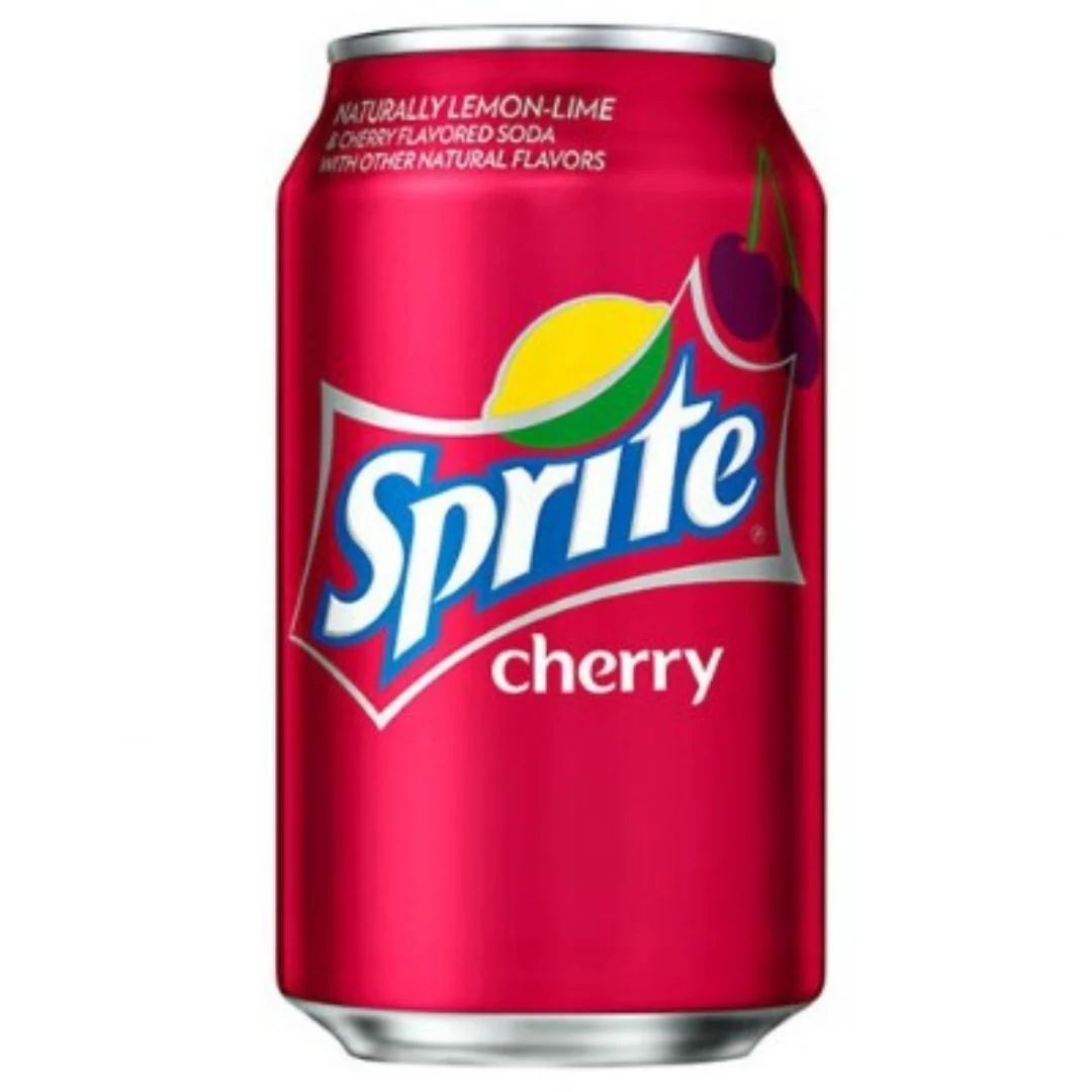 Sprite Cherry, bevanda analcolica alla ciliegia da 355 ml