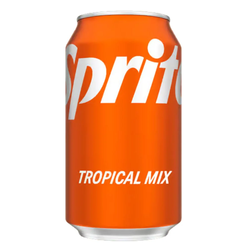 Sprite Tropical Mix, bevanda analcolica al gusto di frutta tropicale da 355ml