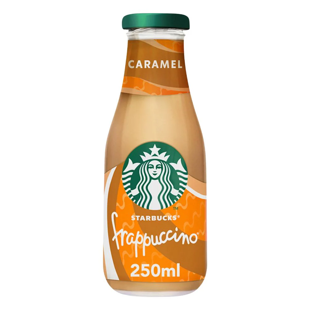 Starbucks Frappuccino Caramel, bevanda al caffè con caramello da 250 ml
