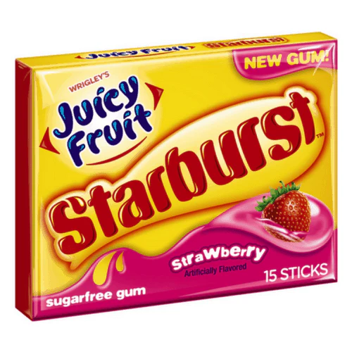 Starburst Strawberry, caramelle alla fragola da 15 pezzi