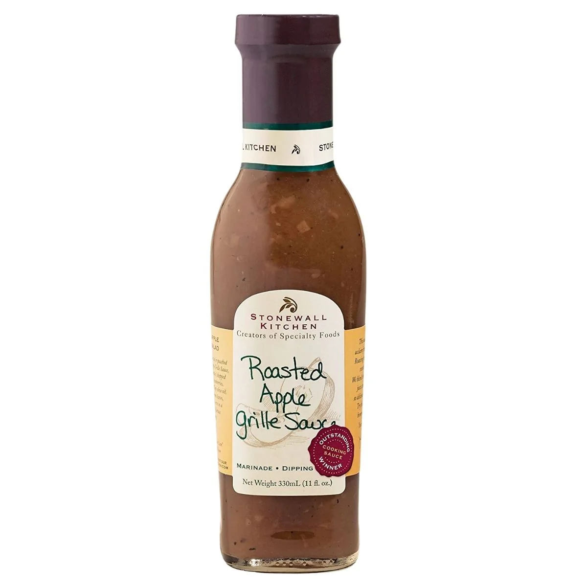 Stonewall Kitchen Roasted Apple Grill souce, salsa barbecue alla mela da 385g