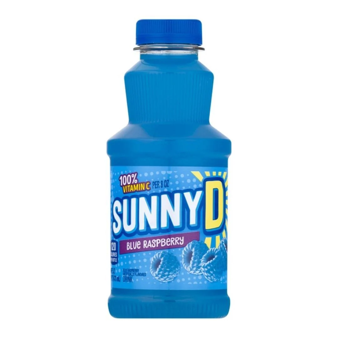 SunnyD Blue Rasperry, bevanda al mirtillo da 473ml
