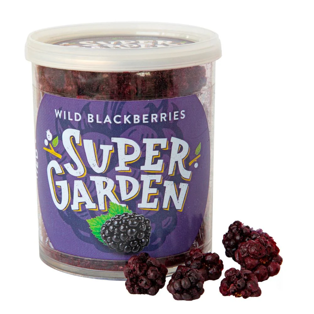 Super Garden Wild Blackberries Freeze-Dried, more liofilizzate da 33g