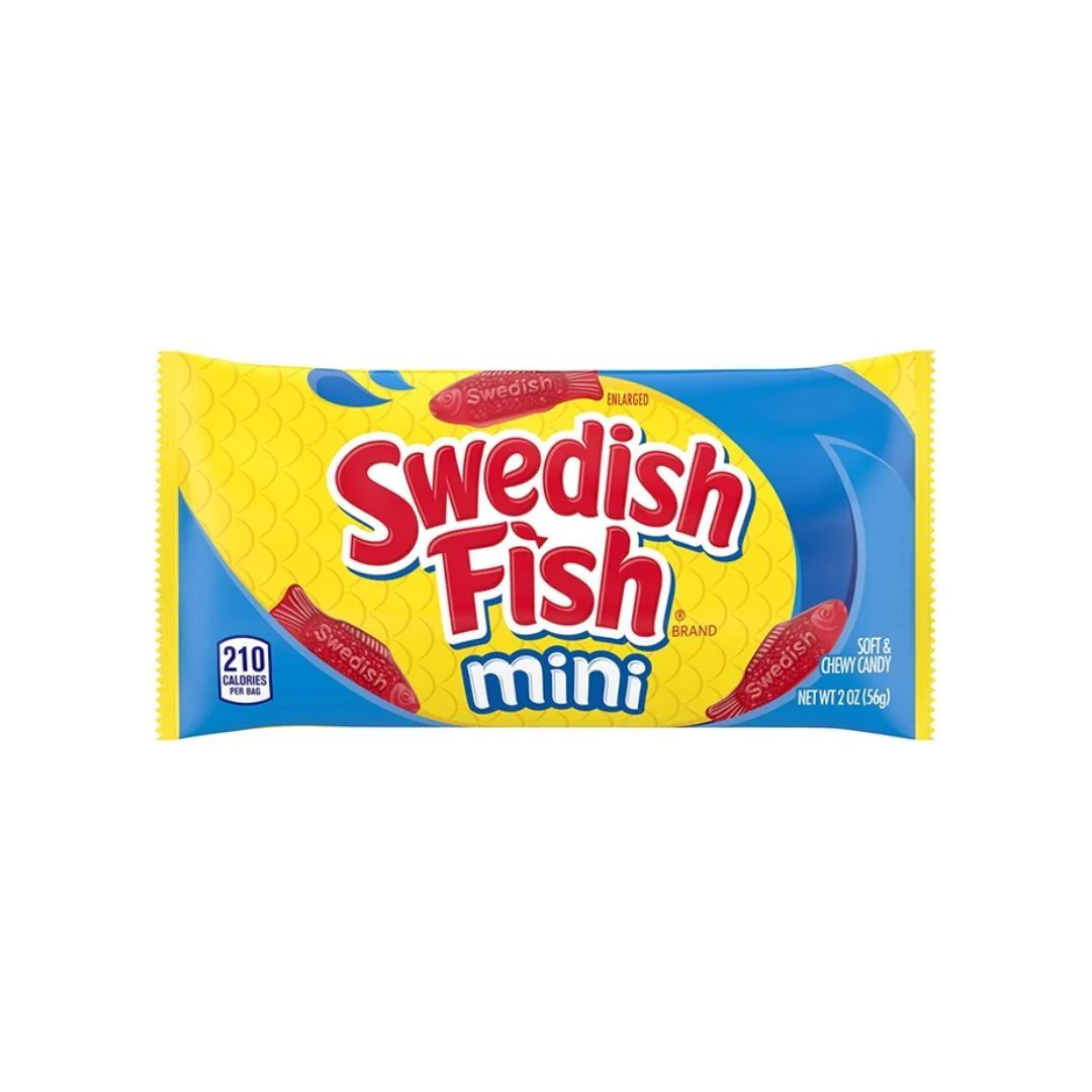 Swedish Fish, caramelle gommose alla frutta da 56g