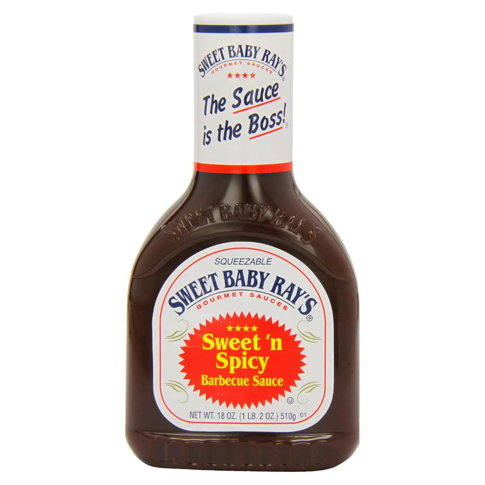 Sweet Baby Ray's Sweet'n Spicy, salsa barbecue al peperoncino dolce da 510g