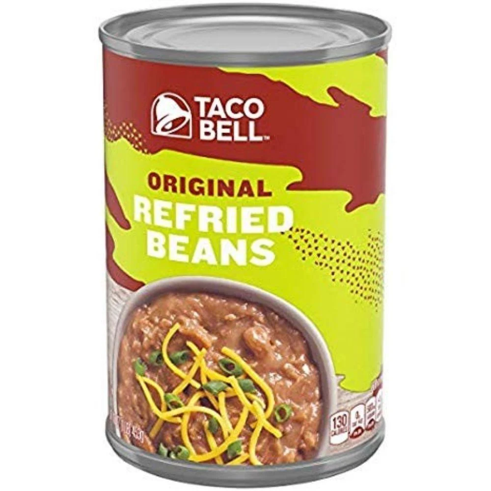 Taco Bell Refried Beans, fagioli borlotti da 453g