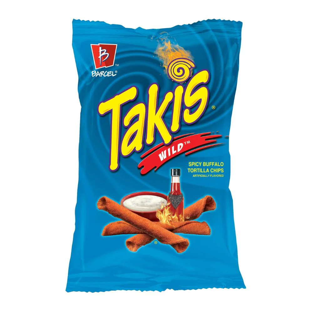 Takis Wild, patatine alla salsa buffalo piccante da 280.7g