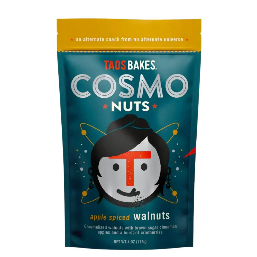 Taos Bakes Apple Spiced Walnut, noci speziate alla mela da 113g