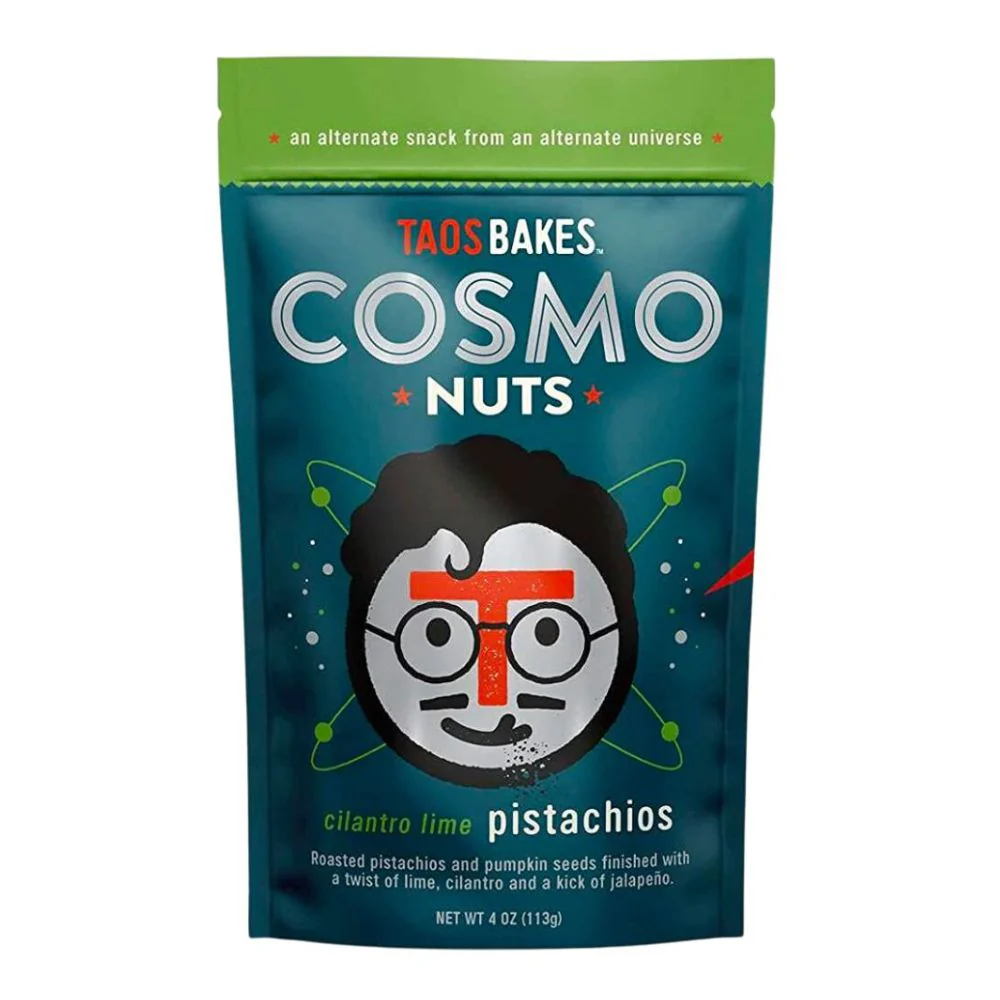 Taos Bakes Cilantro Lime Pistacchio, pistacchi al lime da 113g