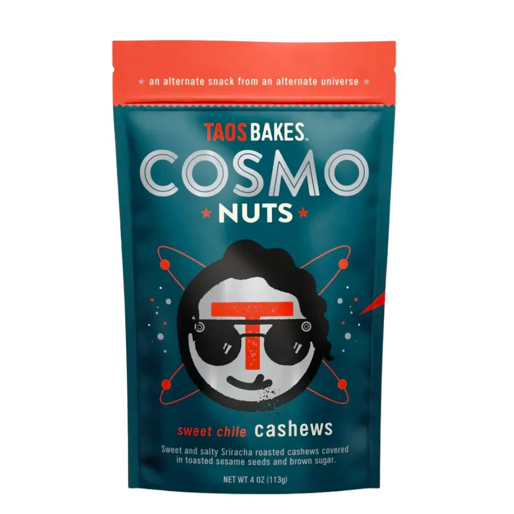Taos Bakes Sweet Chile Cashews, anacardi dolci da 113g