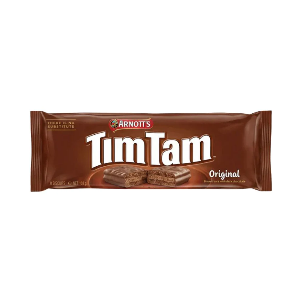Tim Tam Original, biscotti ricoperti di cioccolato al latte da 163g